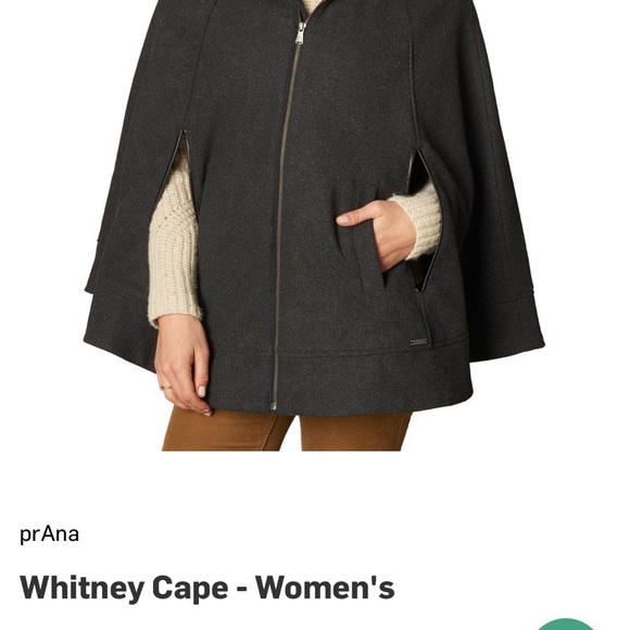 Prana Whitney Cape S/M - Picture 2 of 7